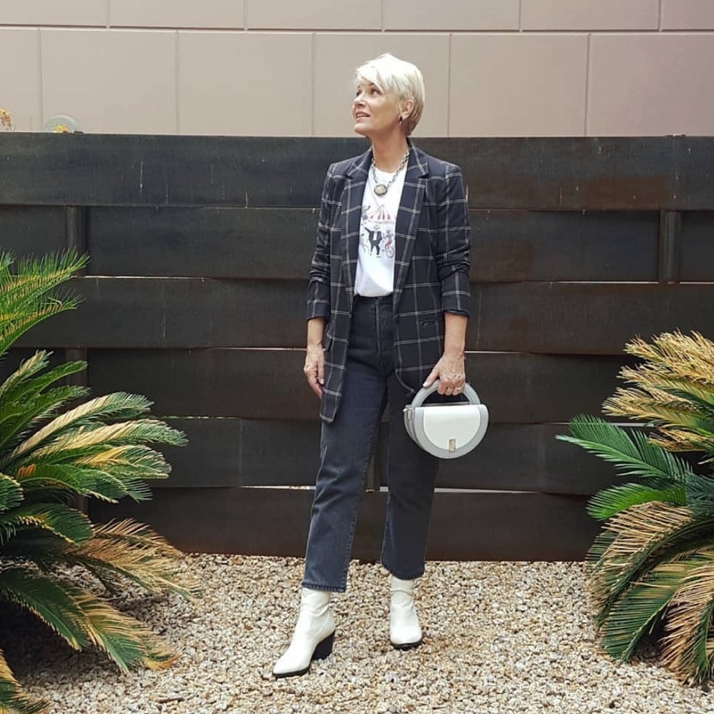 Plaid Blazer